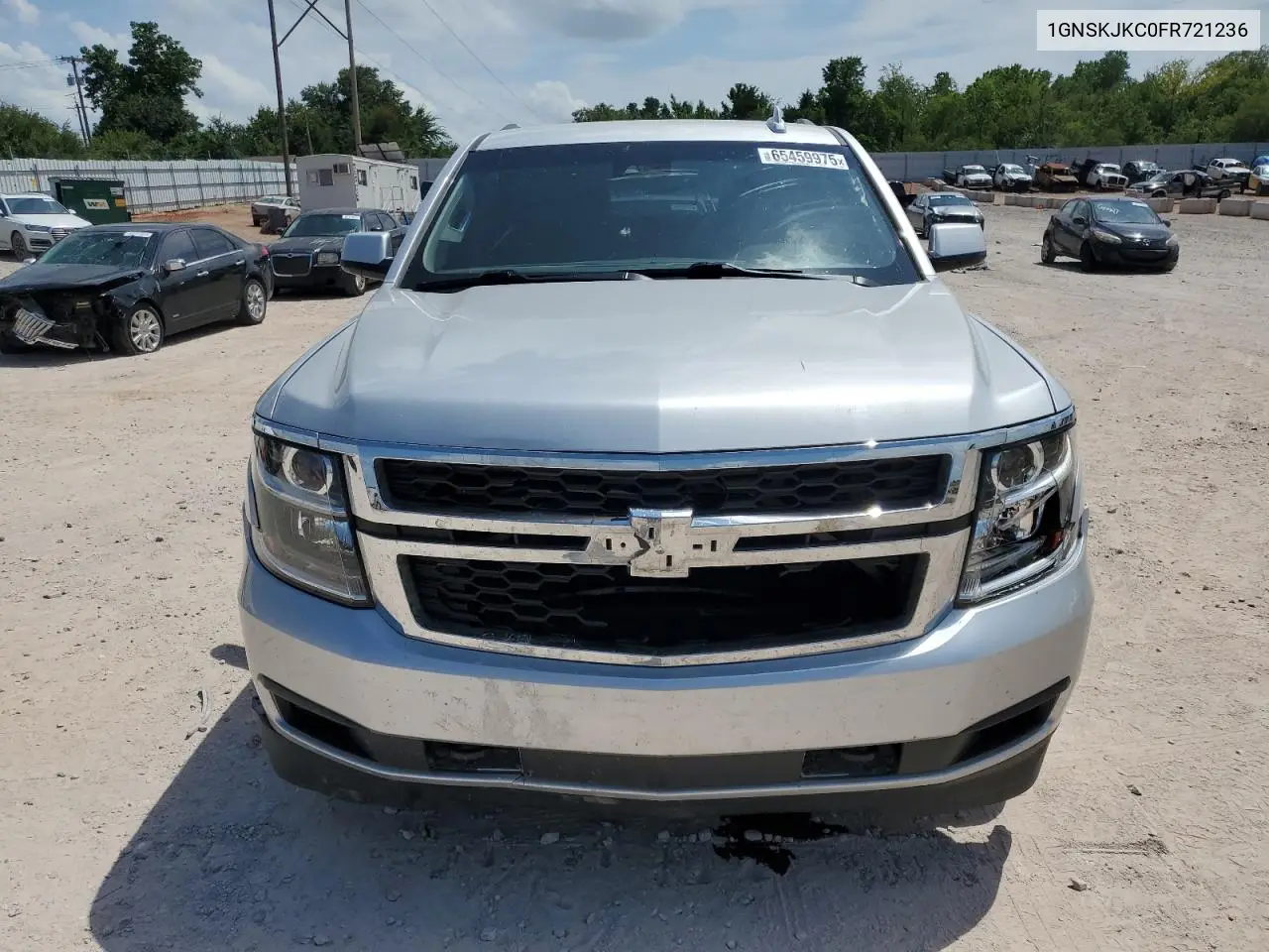2015 Chevrolet Suburban K1500 Lt VIN: 1GNSKJKC0FR721236 Lot: 65459975