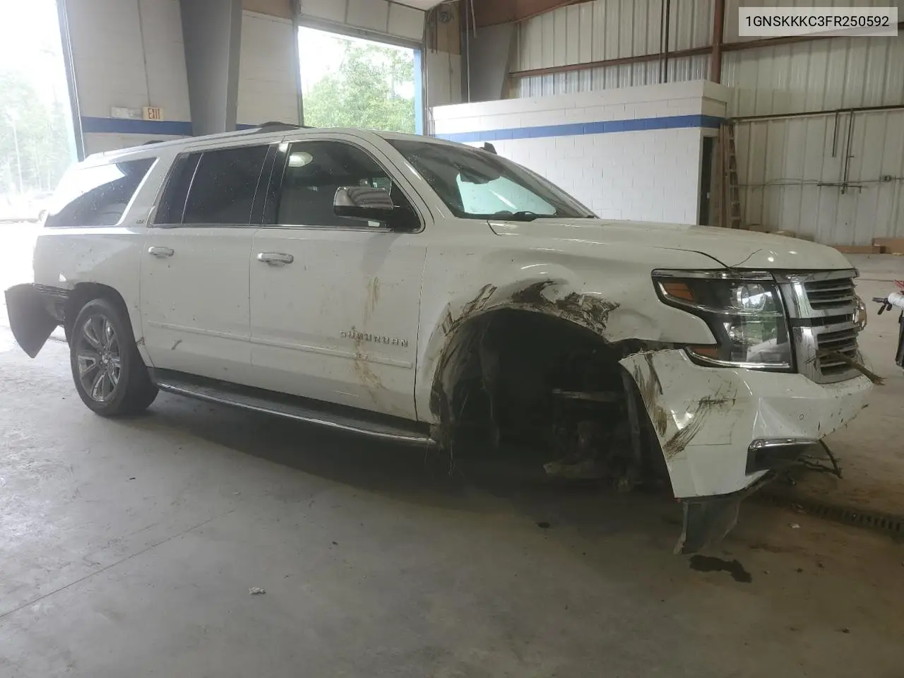1gnskkkc3fr250592 1GNSKKKC3FR250592 2015 Chevrolet Suburban K1500 Ltz