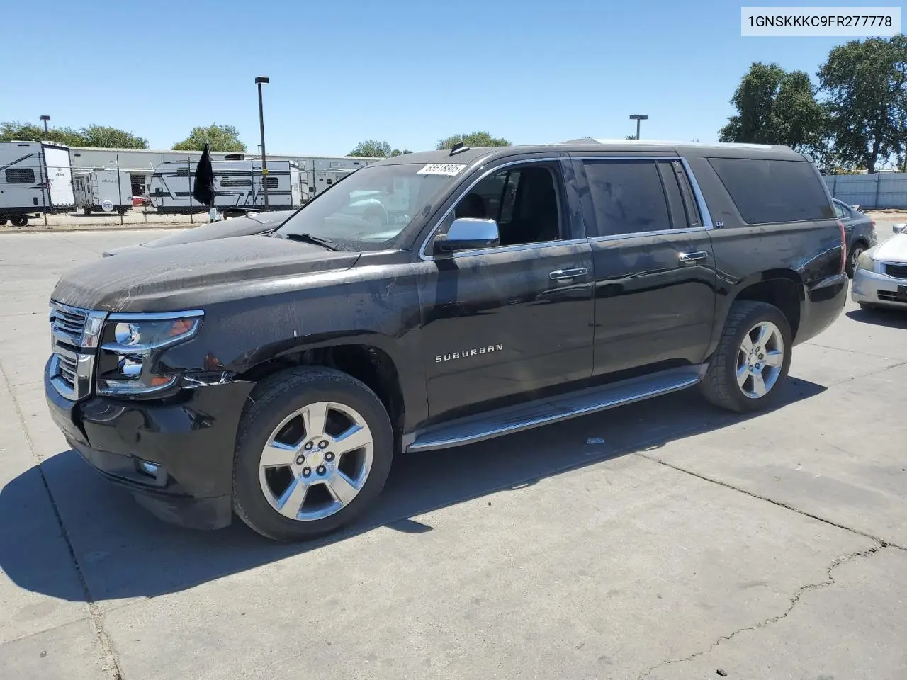 2015 Chevrolet Suburban K1500 Ltz VIN: 1GNSKKKC9FR277778 Lot: 65618805