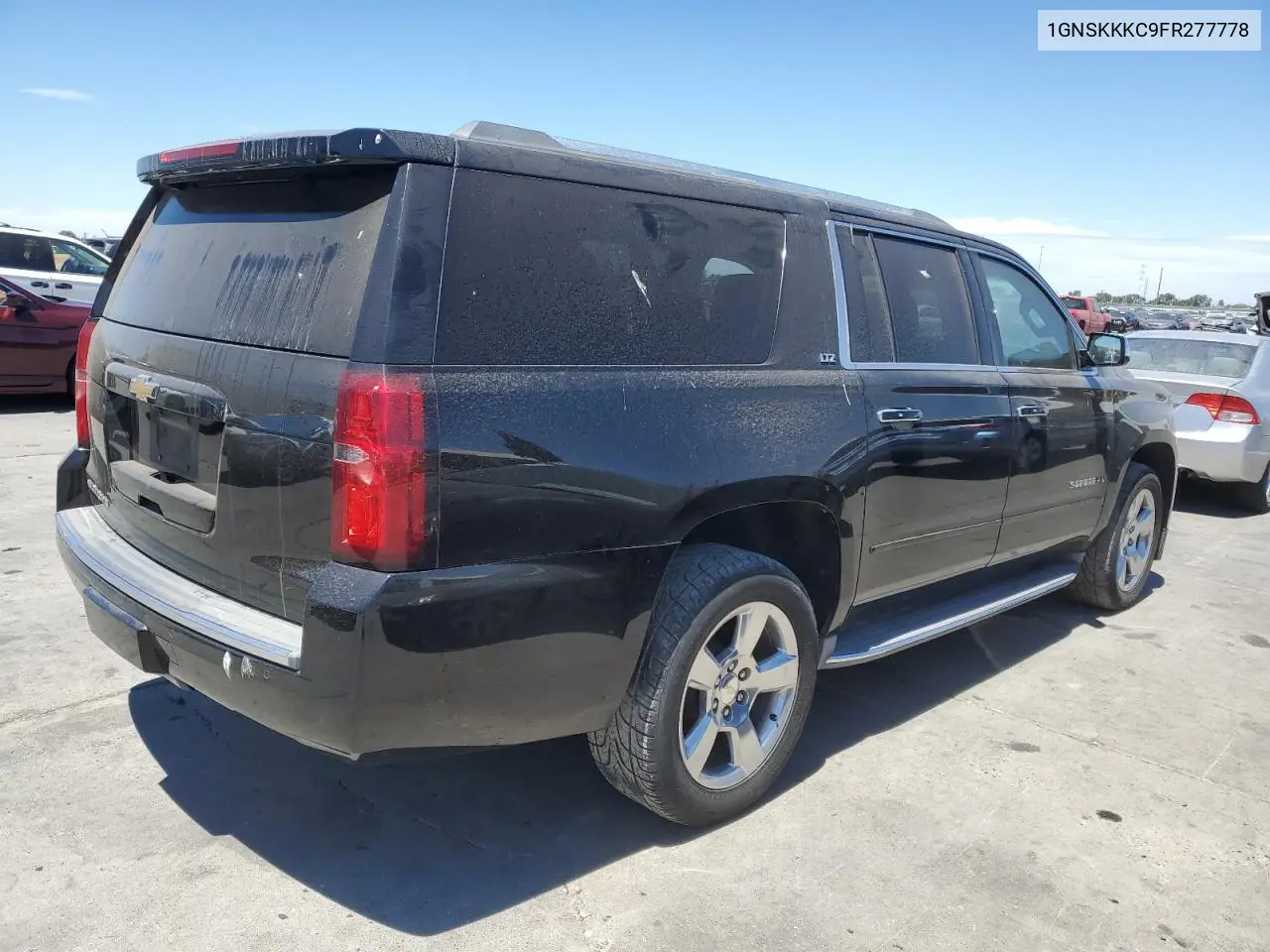 2015 Chevrolet Suburban K1500 Ltz VIN: 1GNSKKKC9FR277778 Lot: 65618805