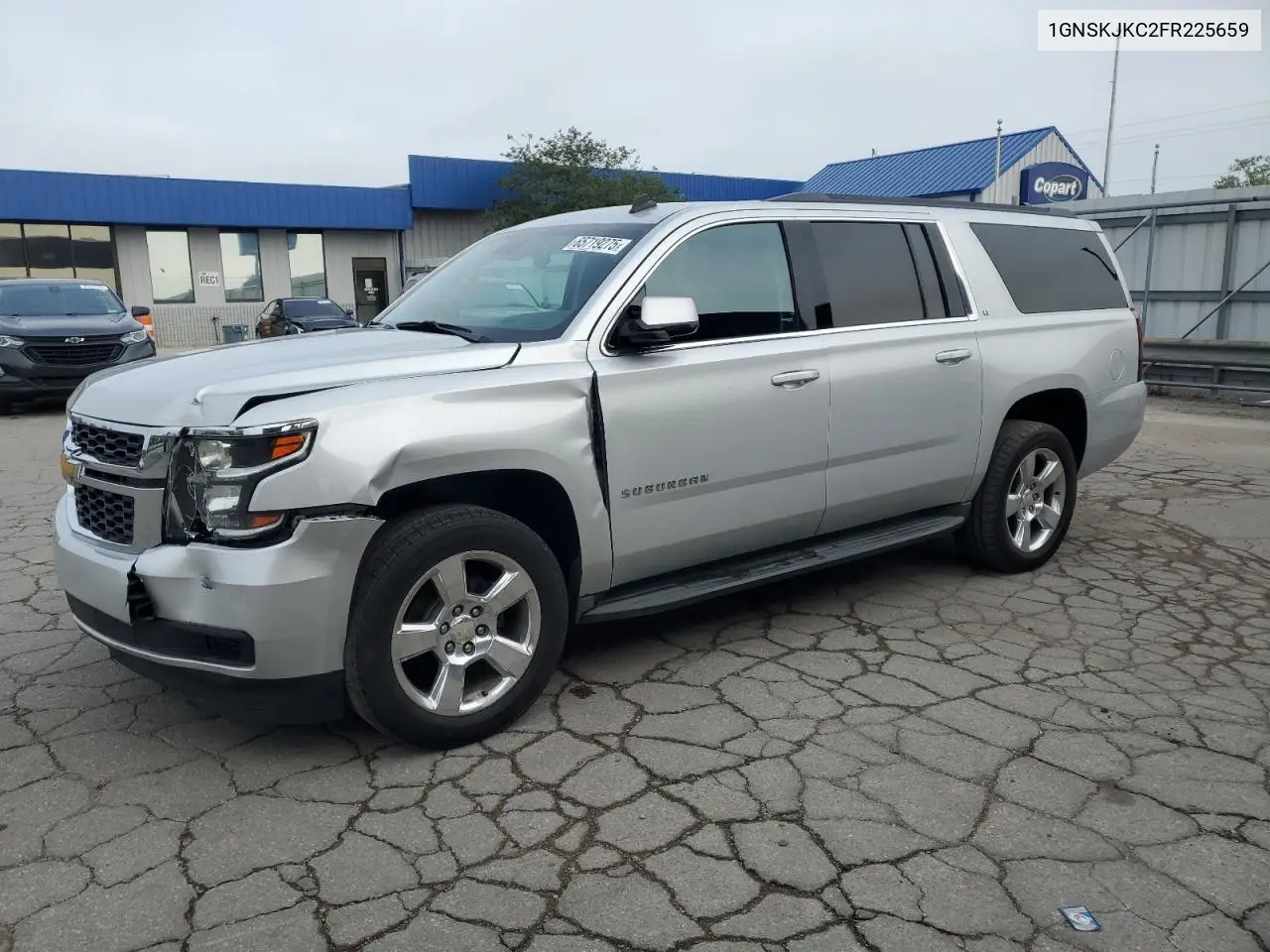 2015 Chevrolet Suburban K1500 Lt VIN: 1GNSKJKC2FR225659 Lot: 65719275