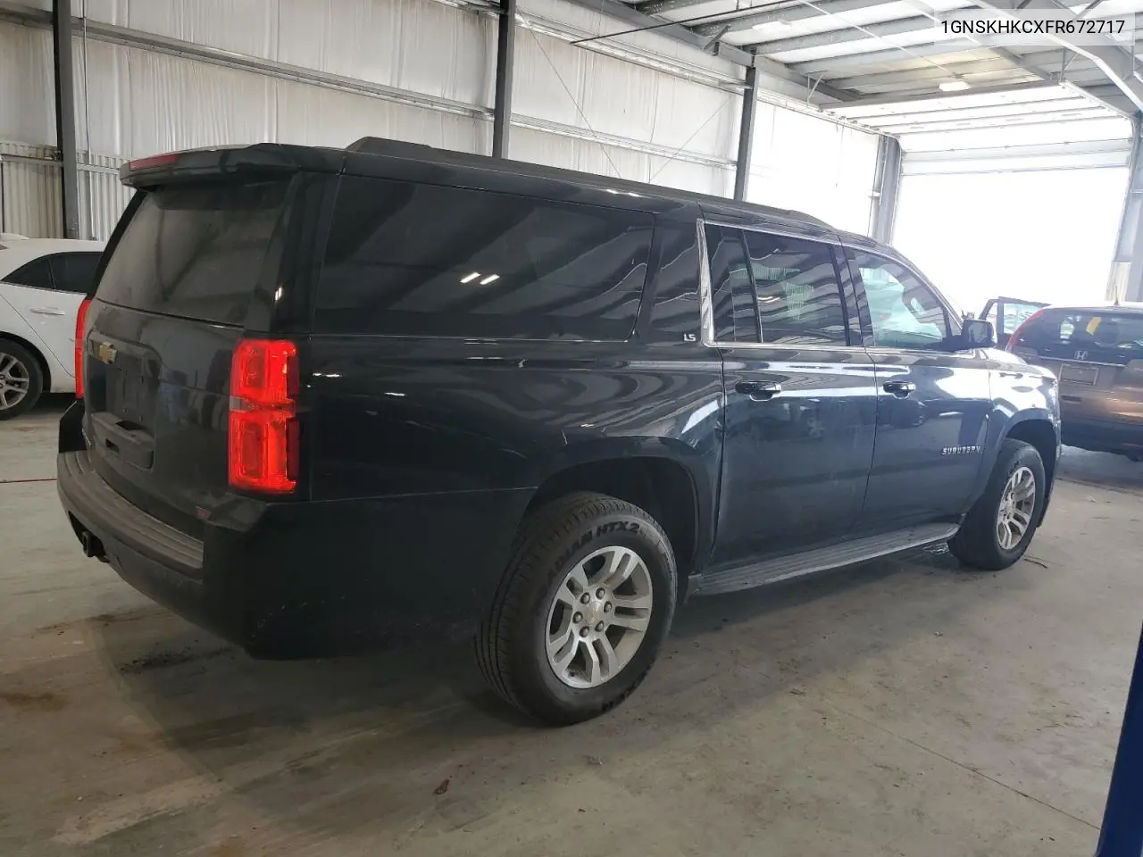 2015 Chevrolet Suburban K1500 Ls VIN: 1GNSKHKCXFR672717 Lot: 65793085