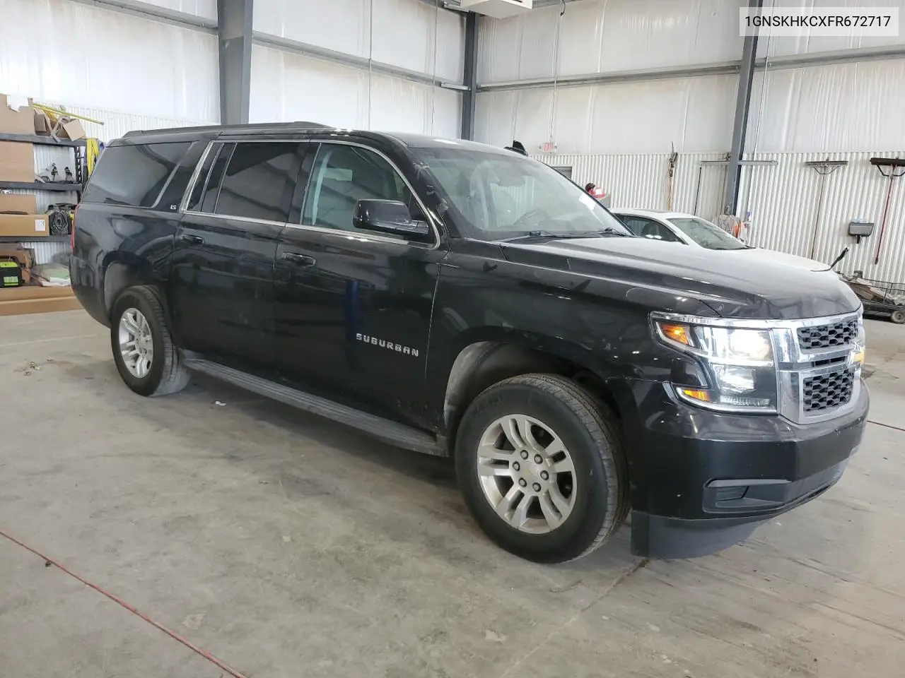 2015 Chevrolet Suburban K1500 Ls VIN: 1GNSKHKCXFR672717 Lot: 65793085