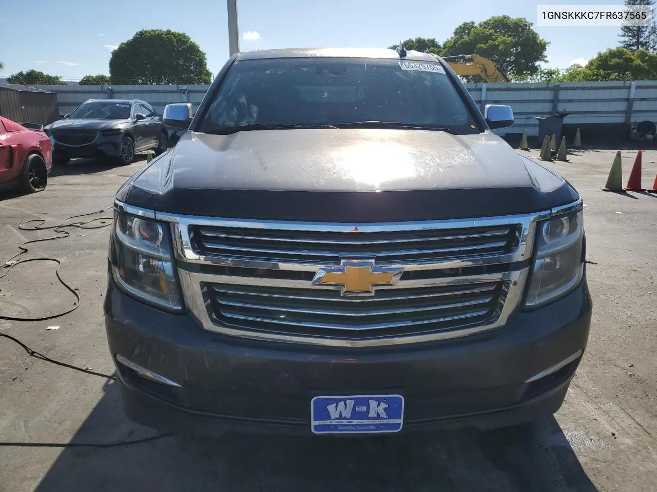 2015 Chevrolet Suburban K1500 Ltz VIN: 1GNSKKKC7FR637565 Lot: 66329765