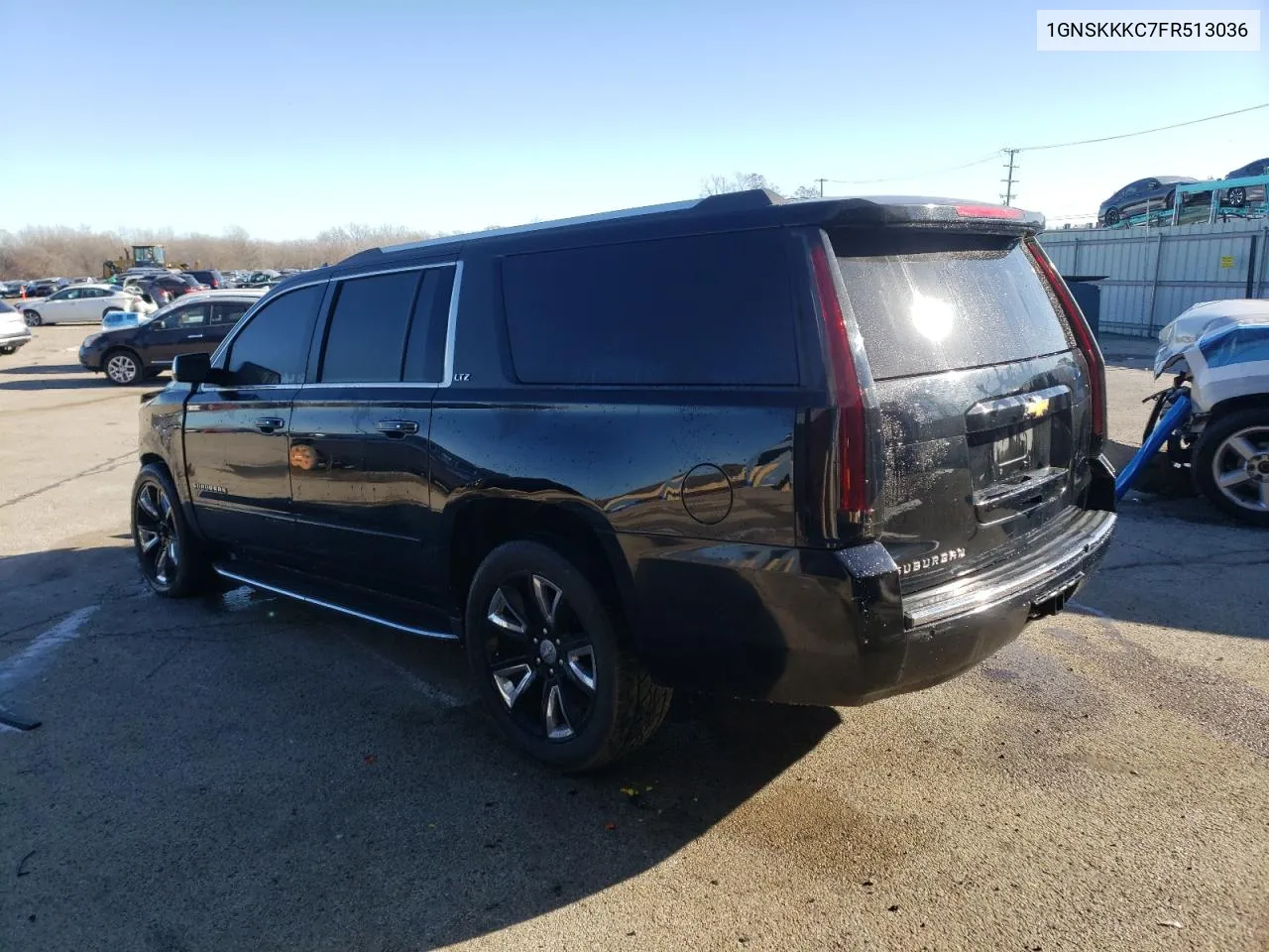 2015 Chevrolet Suburban K1500 Ltz VIN: 1GNSKKKC7FR513036 Lot: 83612794