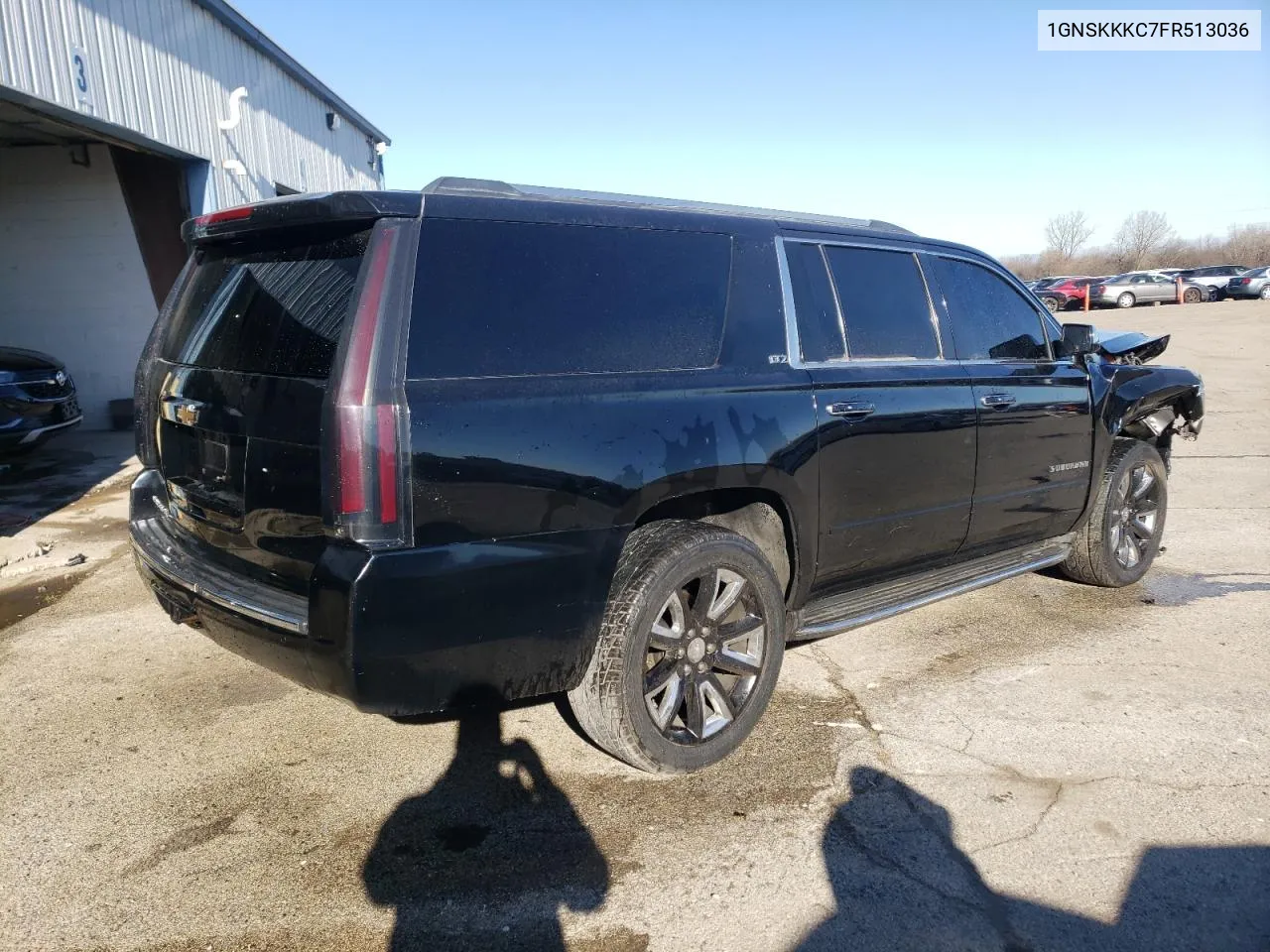 2015 Chevrolet Suburban K1500 Ltz VIN: 1GNSKKKC7FR513036 Lot: 83612794