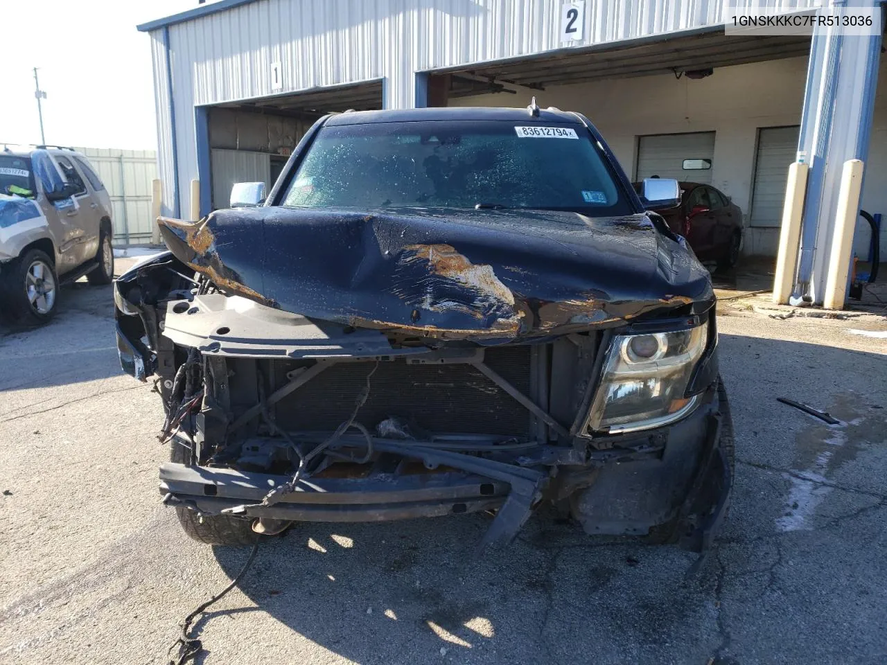 2015 Chevrolet Suburban K1500 Ltz VIN: 1GNSKKKC7FR513036 Lot: 83612794