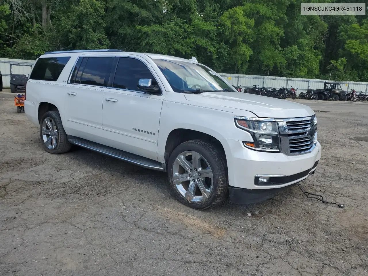 2016 Chevrolet Suburban C1500 Ltz VIN: 1GNSCJKC4GR451118 Lot: 56134835