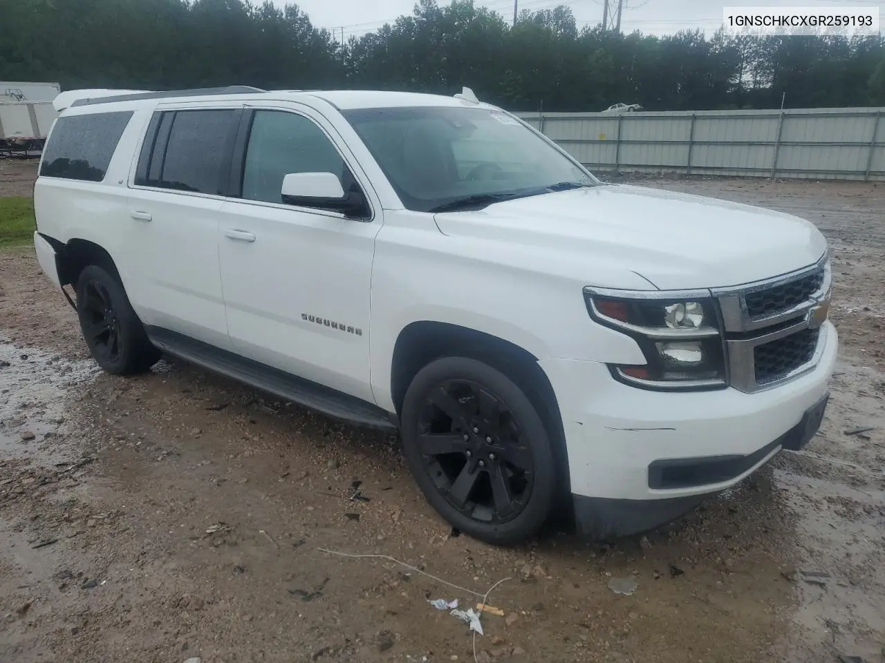 2016 Chevrolet Suburban C1500 Lt VIN: 1GNSCHKCXGR259193 Lot: 56947765