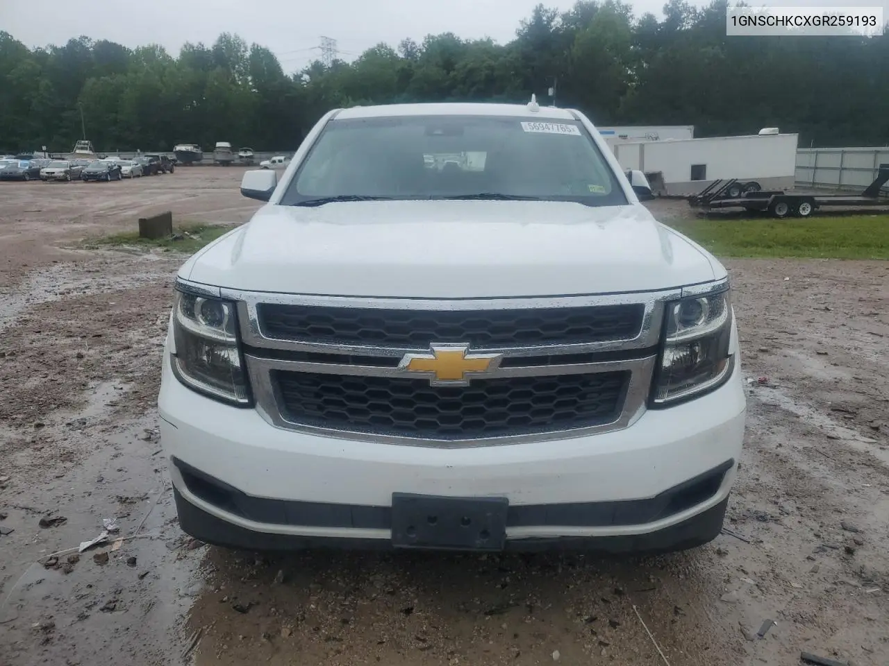 2016 Chevrolet Suburban C1500 Lt VIN: 1GNSCHKCXGR259193 Lot: 56947765