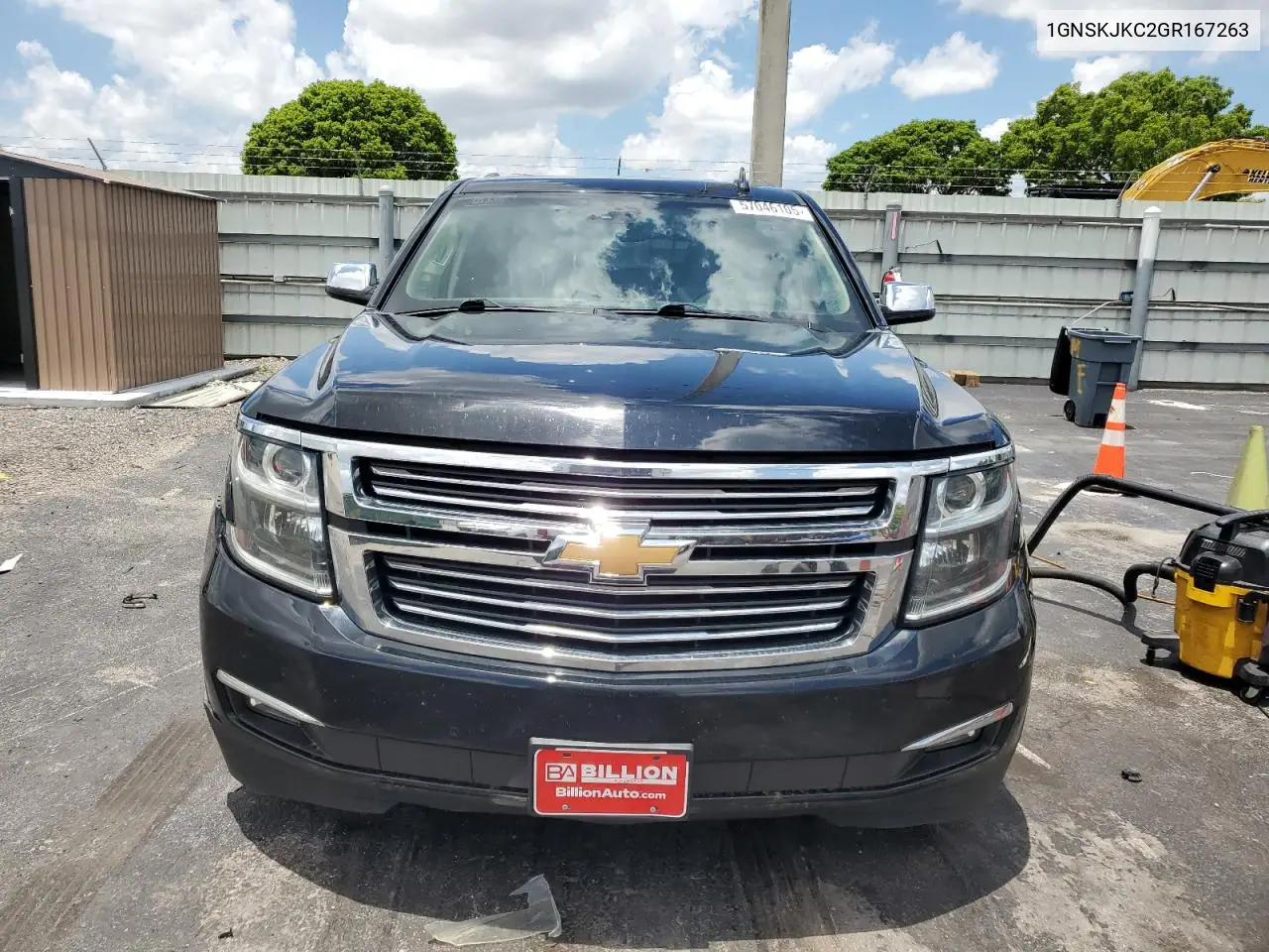 2016 Chevrolet Suburban K1500 Ltz VIN: 1GNSKJKC2GR167263 Lot: 57046105