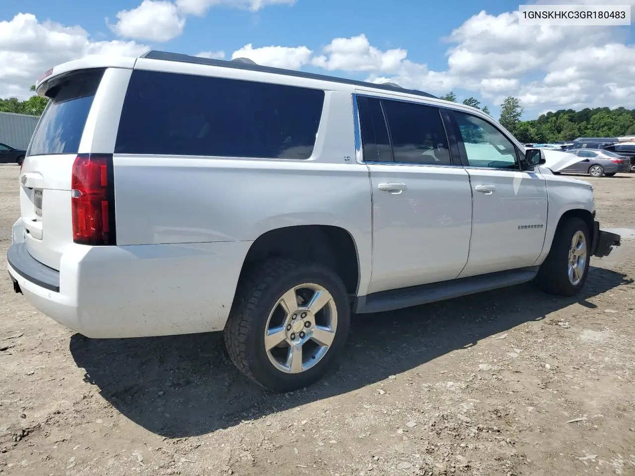2016 Chevrolet Suburban K1500 Lt VIN: 1GNSKHKC3GR180483 Lot: 60593964