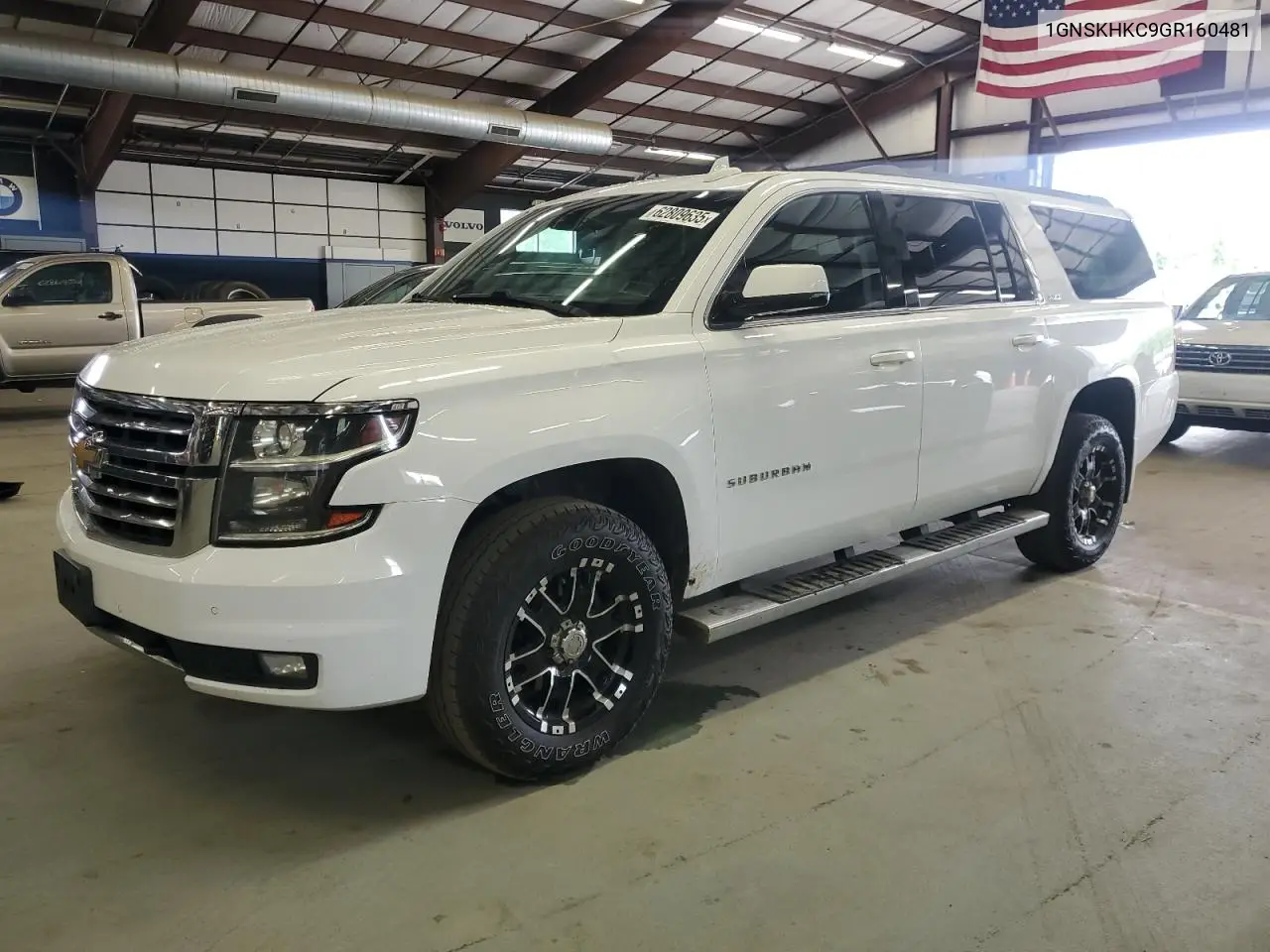 2016 Chevrolet Suburban K1500 Lt VIN: 1GNSKHKC9GR160481 Lot: 62809635