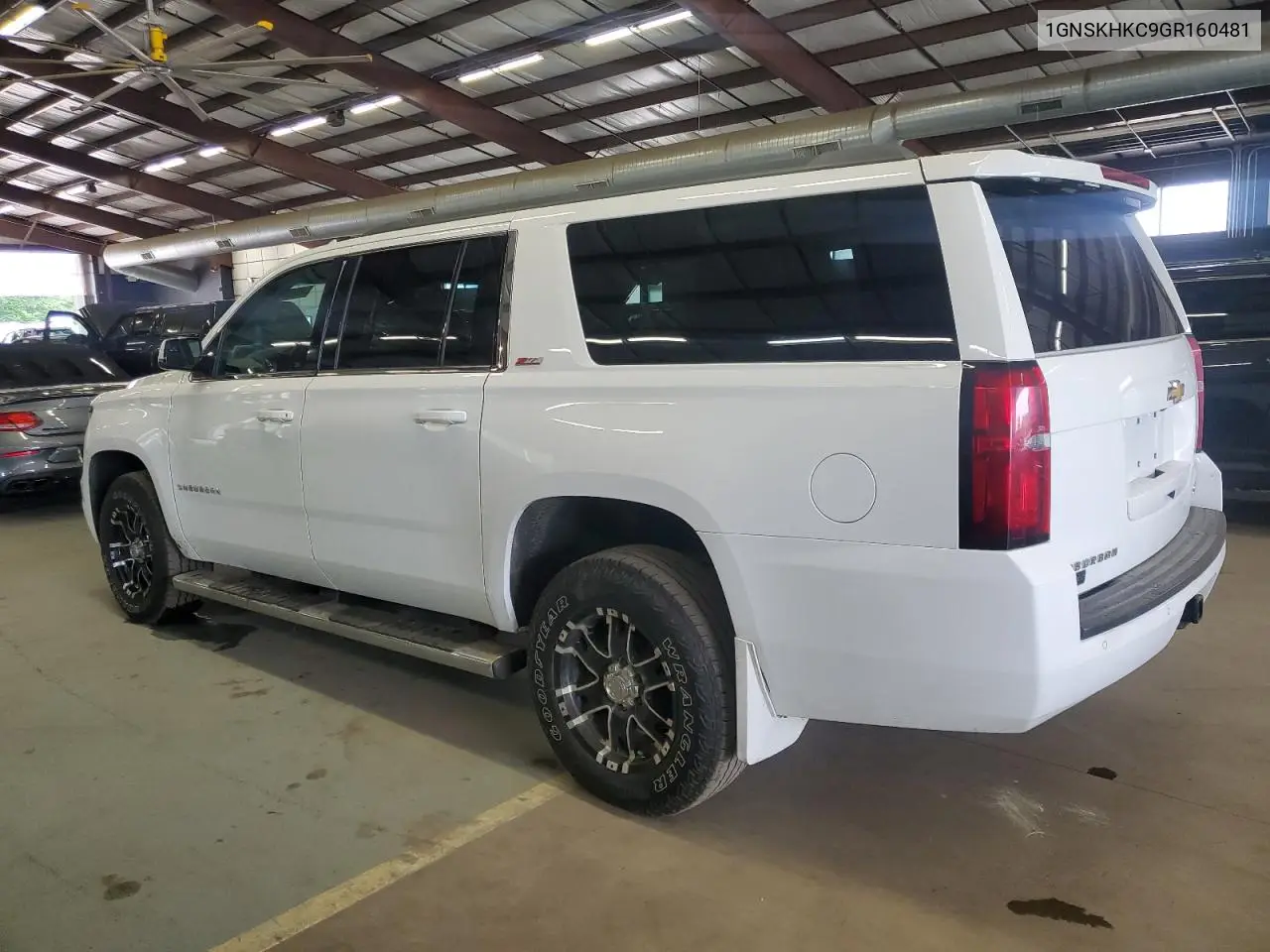 2016 Chevrolet Suburban K1500 Lt VIN: 1GNSKHKC9GR160481 Lot: 62809635