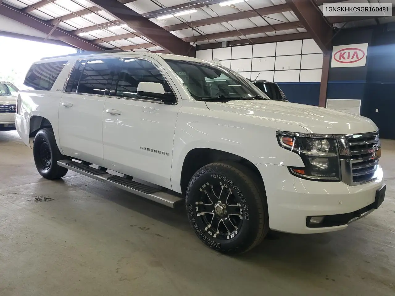 2016 Chevrolet Suburban K1500 Lt VIN: 1GNSKHKC9GR160481 Lot: 62809635