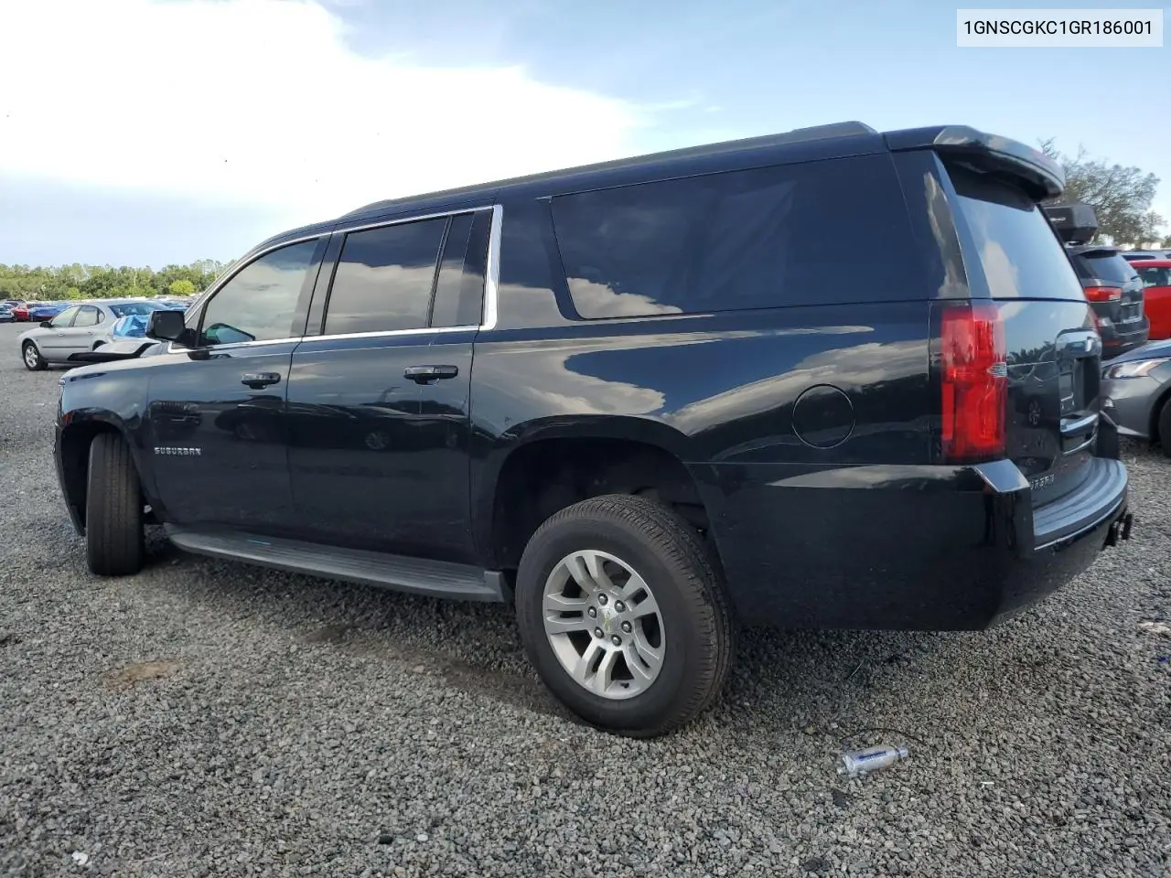 2016 Chevrolet Suburban C1500 Ls VIN: 1GNSCGKC1GR186001 Lot: 62864785