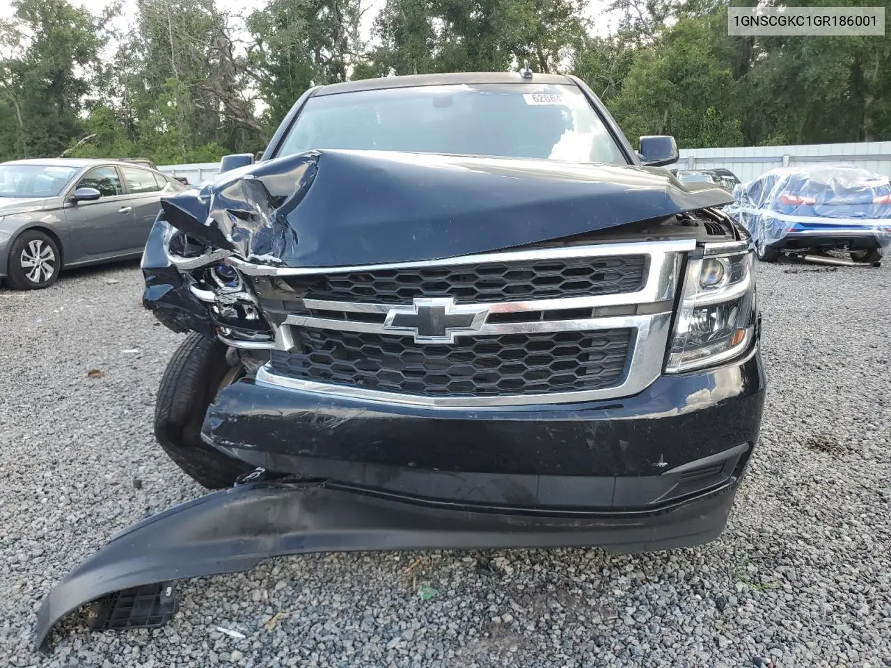 2016 Chevrolet Suburban C1500 Ls VIN: 1GNSCGKC1GR186001 Lot: 62864785
