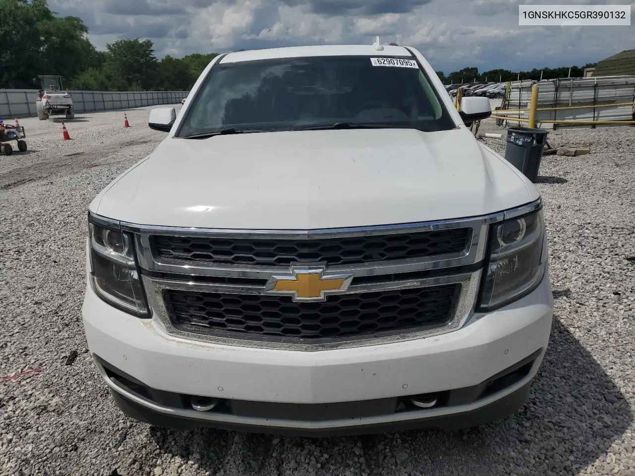 2016 Chevrolet Suburban K1500 Lt VIN: 1GNSKHKC5GR390132 Lot: 62907095