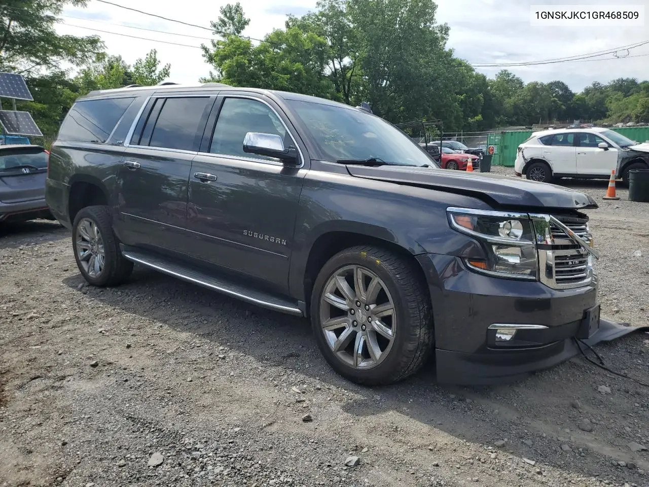 2016 Chevrolet Suburban K1500 Ltz VIN: 1GNSKJKC1GR468509 Lot: 62921915