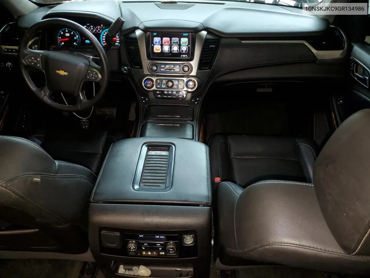 2016 Chevrolet Suburban K1500 Ltz VIN: 1GNSKJKC9GR134986 Lot: 63206975