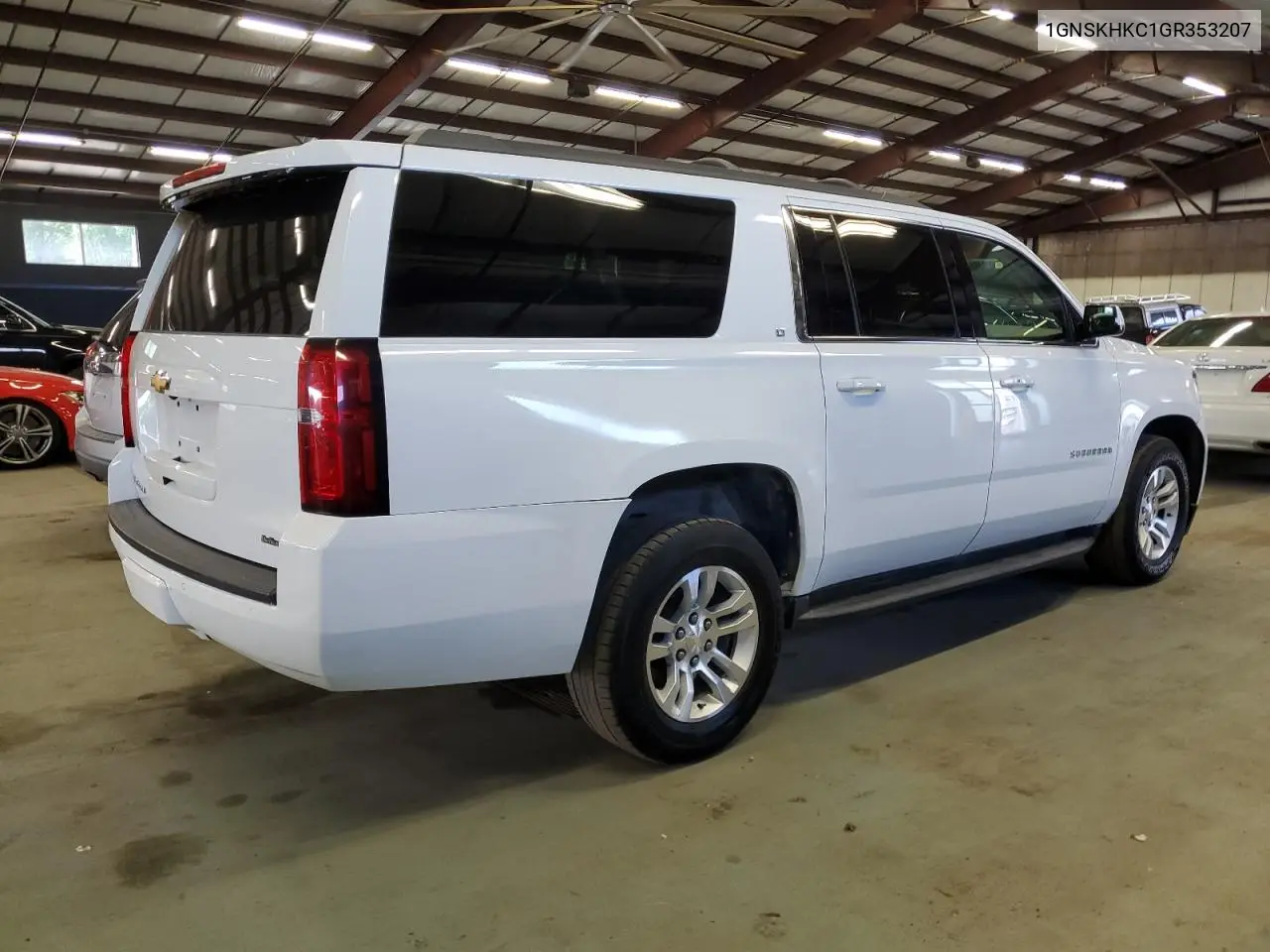 2016 Chevrolet Suburban K1500 Lt VIN: 1GNSKHKC1GR353207 Lot: 63216755