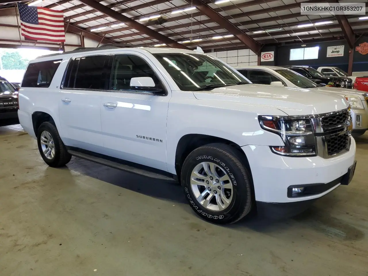 2016 Chevrolet Suburban K1500 Lt VIN: 1GNSKHKC1GR353207 Lot: 63216755