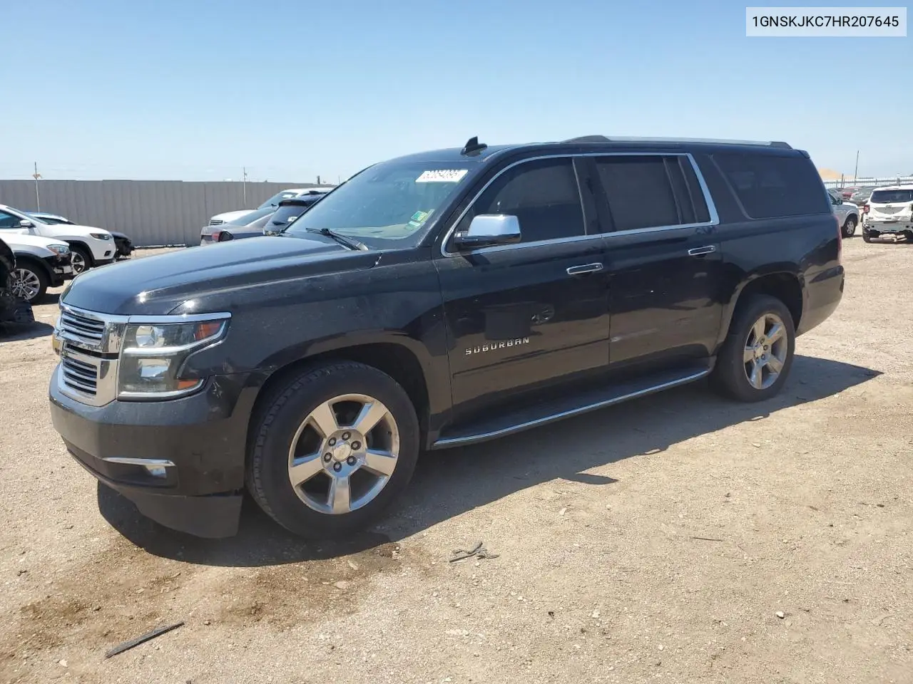 2017 Chevrolet Suburban K1500 Premier VIN: 1GNSKJKC7HR207645 Lot: 62054395