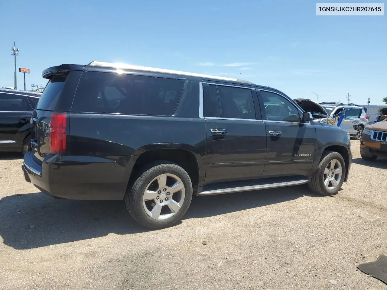 2017 Chevrolet Suburban K1500 Premier VIN: 1GNSKJKC7HR207645 Lot: 62054395