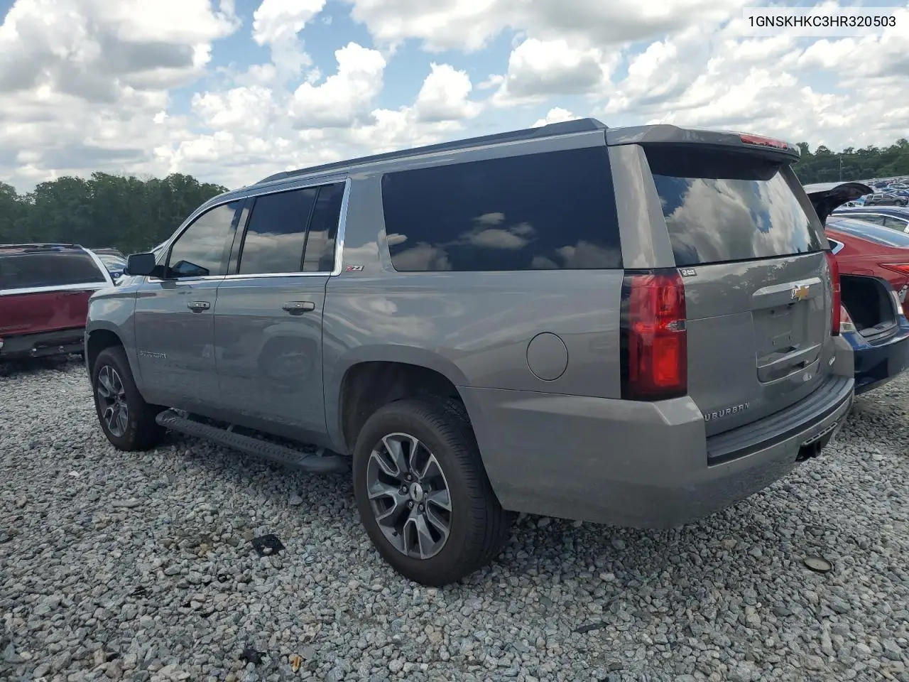 2017 Chevrolet Suburban K1500 Lt VIN: 1GNSKHKC3HR320503 Lot: 62588255