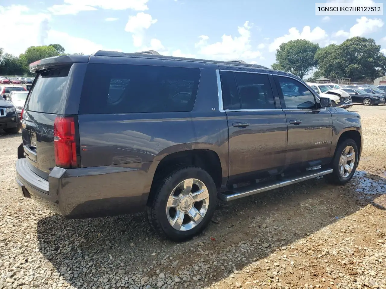 2017 Chevrolet Suburban C1500 Lt VIN: 1GNSCHKC7HR127512 Lot: 62589625