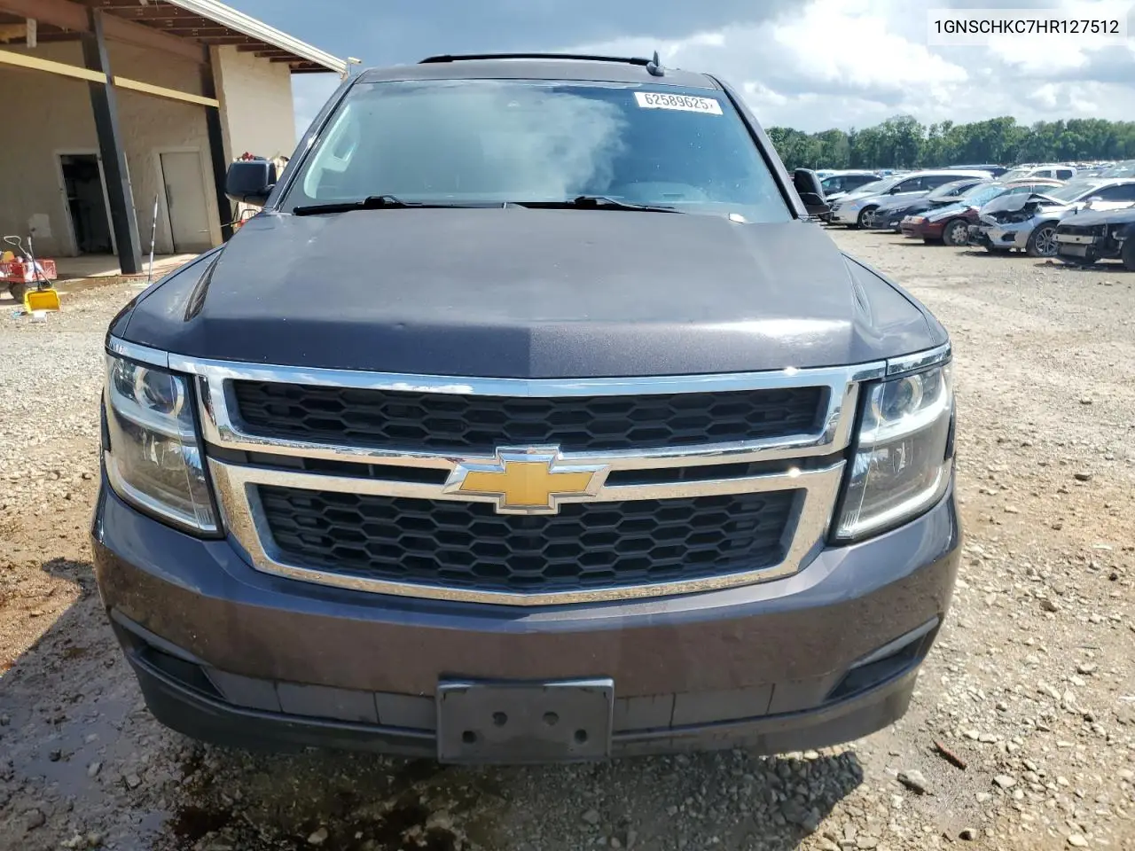 2017 Chevrolet Suburban C1500 Lt VIN: 1GNSCHKC7HR127512 Lot: 62589625