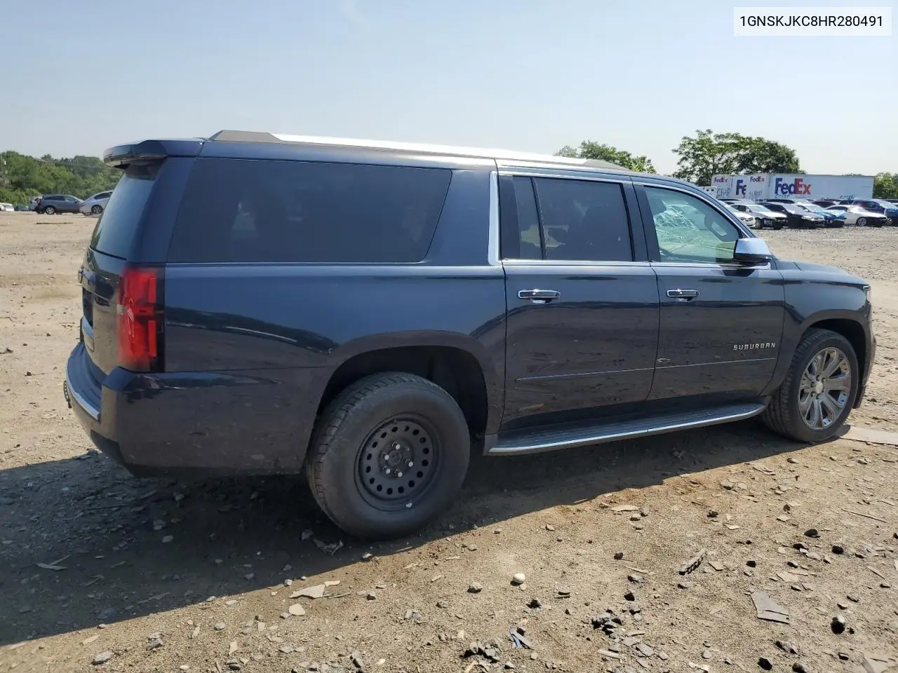2017 Chevrolet Suburban K1500 Premier VIN: 1GNSKJKC8HR280491 Lot: 62674785
