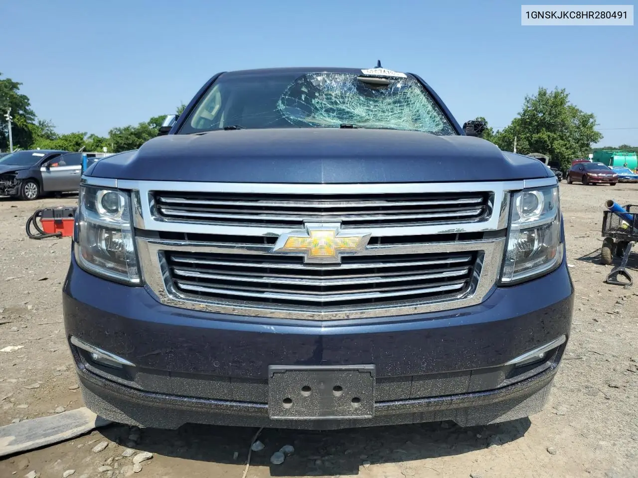 2017 Chevrolet Suburban K1500 Premier VIN: 1GNSKJKC8HR280491 Lot: 62674785