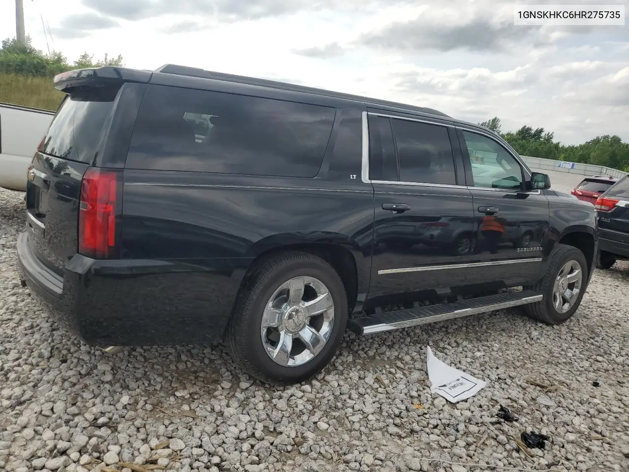 2017 Chevrolet Suburban K1500 Lt VIN: 1GNSKHKC6HR275735 Lot: 62699765