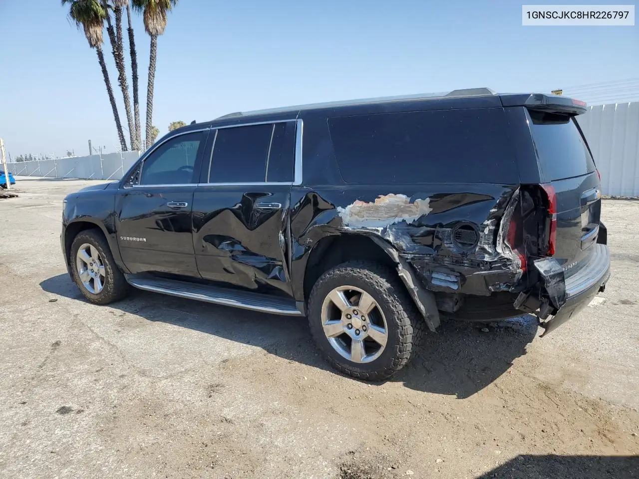 2017 Chevrolet Suburban C1500 Premier VIN: 1GNSCJKC8HR226797 Lot: 62874585