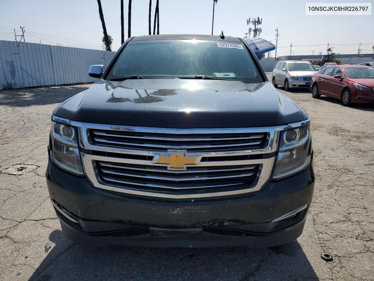 2017 Chevrolet Suburban C1500 Premier VIN: 1GNSCJKC8HR226797 Lot: 62874585