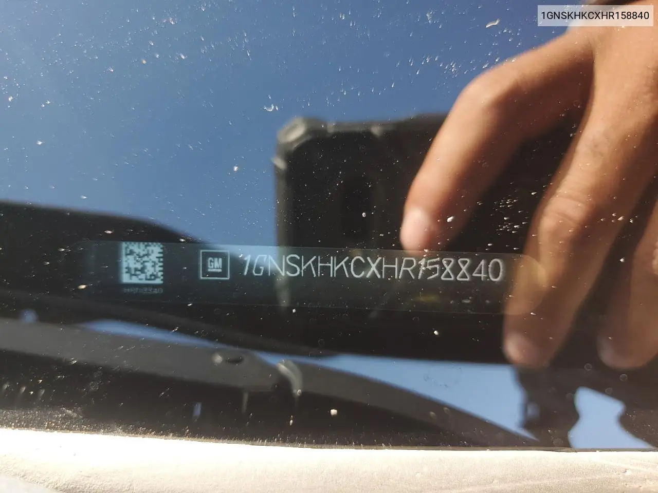 1GNSKHKCXHR158840 2017 Chevrolet Suburban K1500 Lt