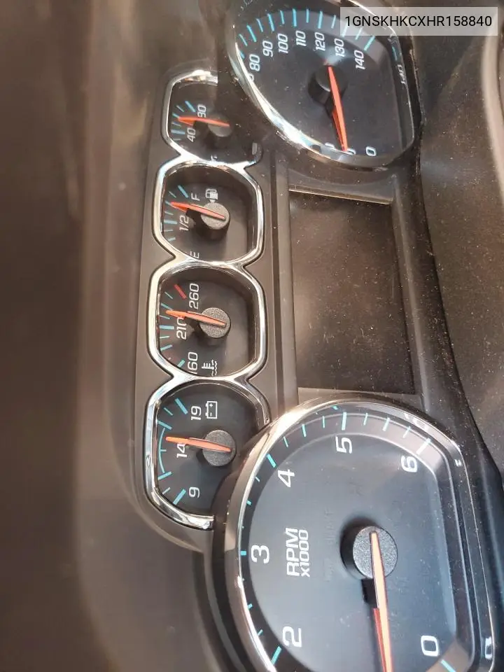 1GNSKHKCXHR158840 2017 Chevrolet Suburban K1500 Lt