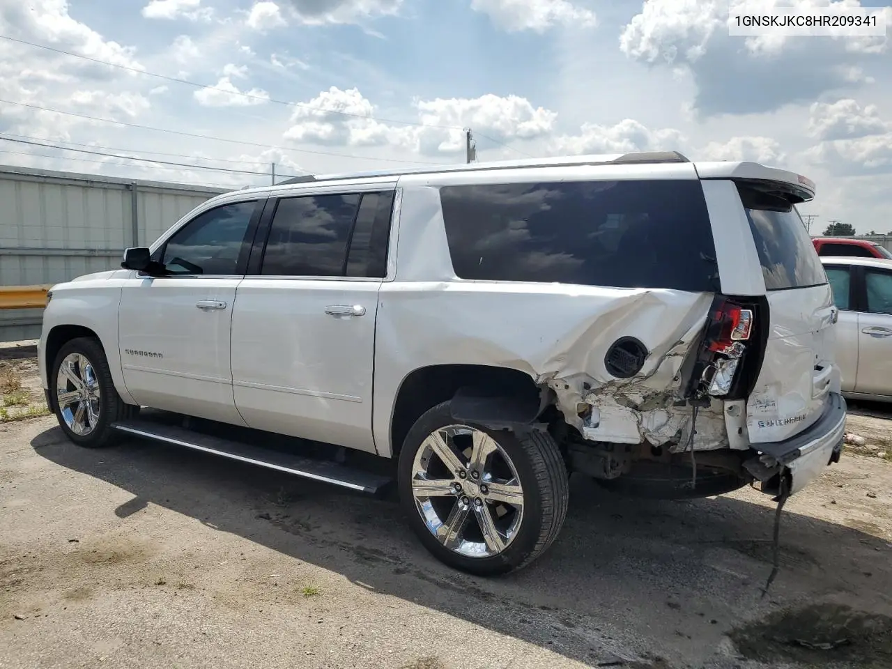 2017 Chevrolet Suburban K1500 Premier VIN: 1GNSKJKC8HR209341 Lot: 63221365