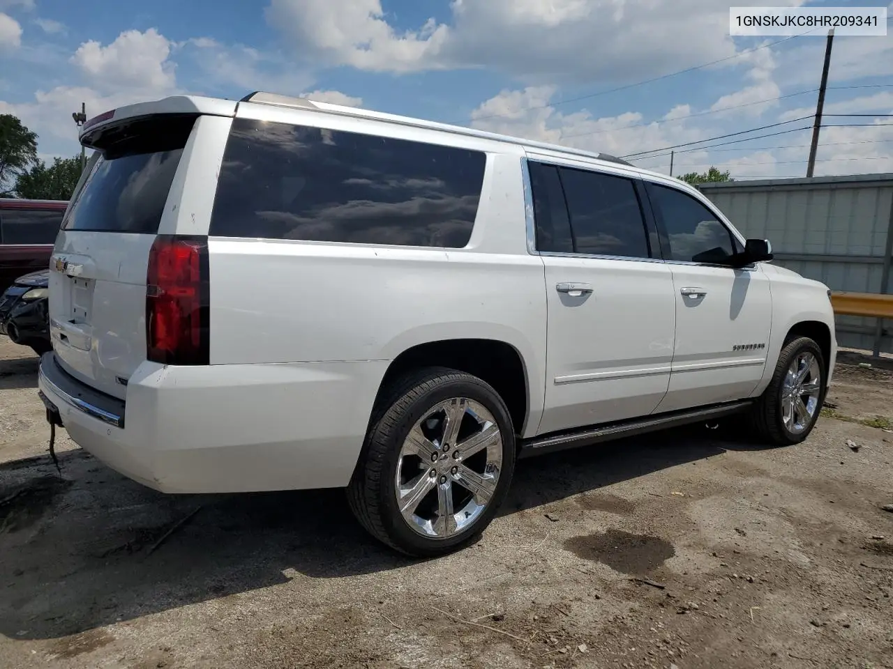 2017 Chevrolet Suburban K1500 Premier VIN: 1GNSKJKC8HR209341 Lot: 63221365