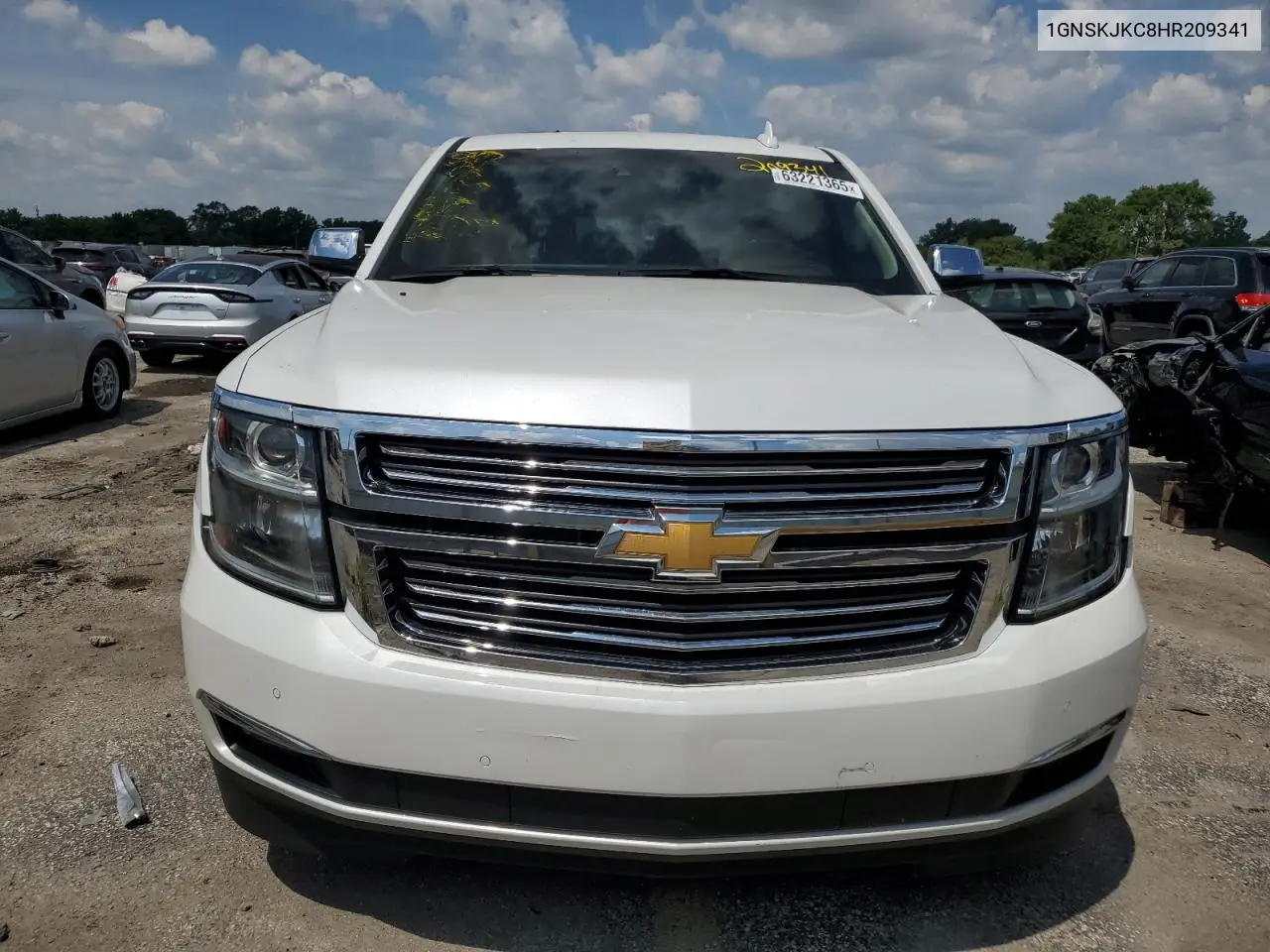 2017 Chevrolet Suburban K1500 Premier VIN: 1GNSKJKC8HR209341 Lot: 63221365