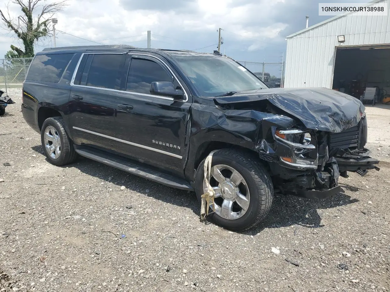 2018 Chevrolet Suburban K1500 Lt VIN: 1GNSKHKC0JR138988 Lot: 61506315