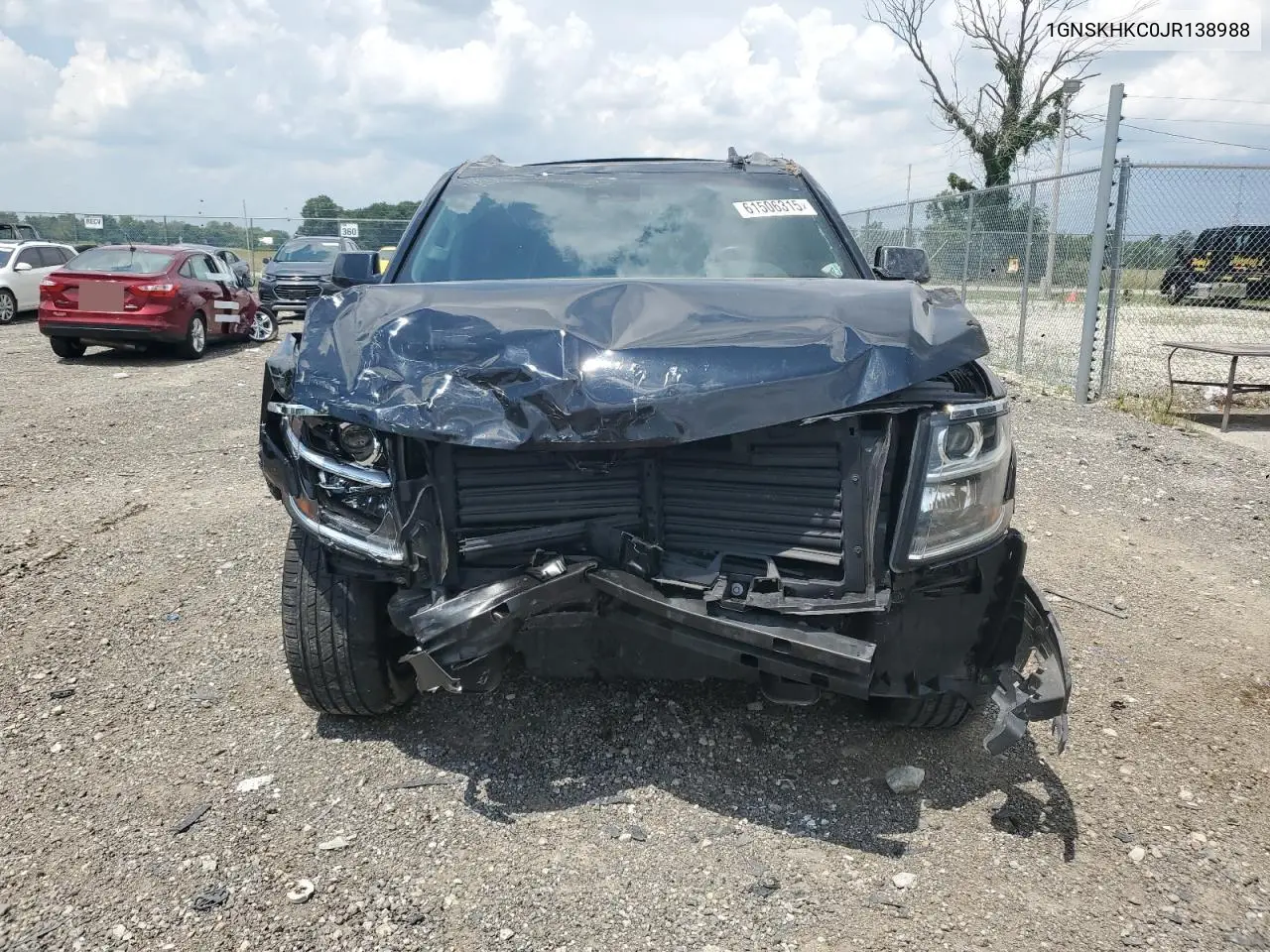 2018 Chevrolet Suburban K1500 Lt VIN: 1GNSKHKC0JR138988 Lot: 61506315