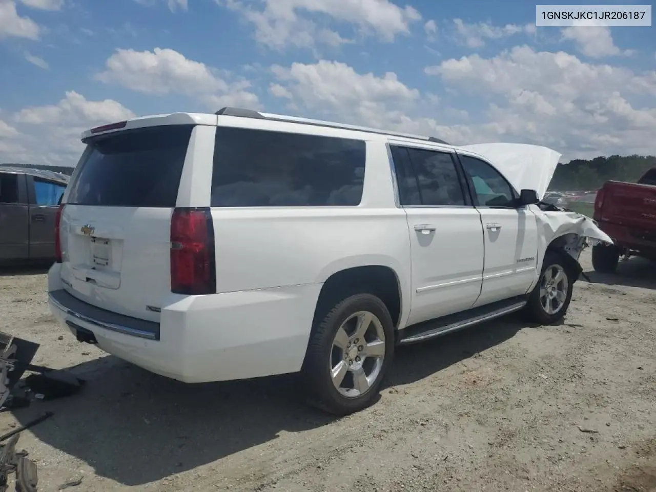 2018 Chevrolet Suburban K1500 Premier VIN: 1GNSKJKC1JR206187 Lot: 61774325