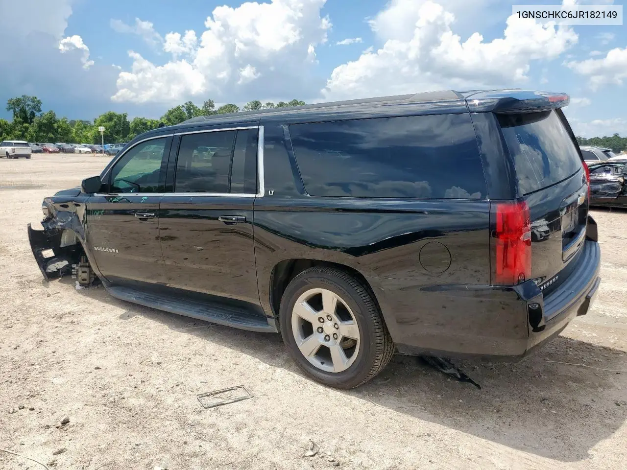 2018 Chevrolet Suburban C1500 Lt VIN: 1GNSCHKC6JR182149 Lot: 62168615