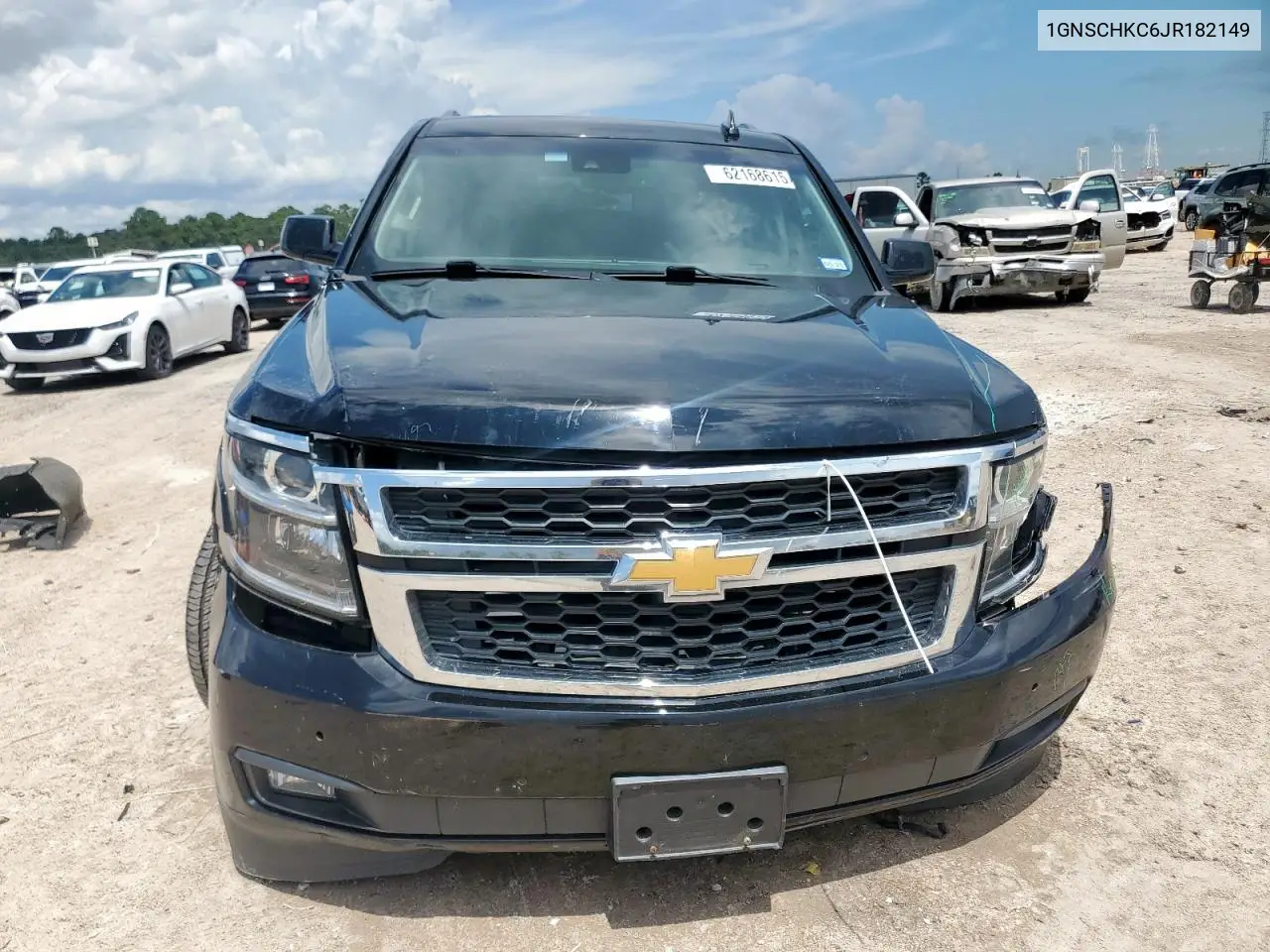 2018 Chevrolet Suburban C1500 Lt VIN: 1GNSCHKC6JR182149 Lot: 62168615