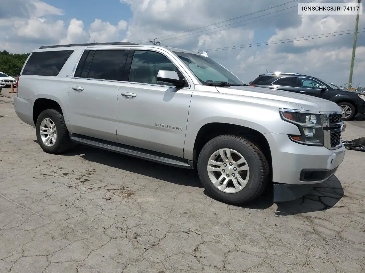 2018 Chevrolet Suburban C1500 Lt VIN: 1GNSCHKC8JR174117 Lot: 62705625