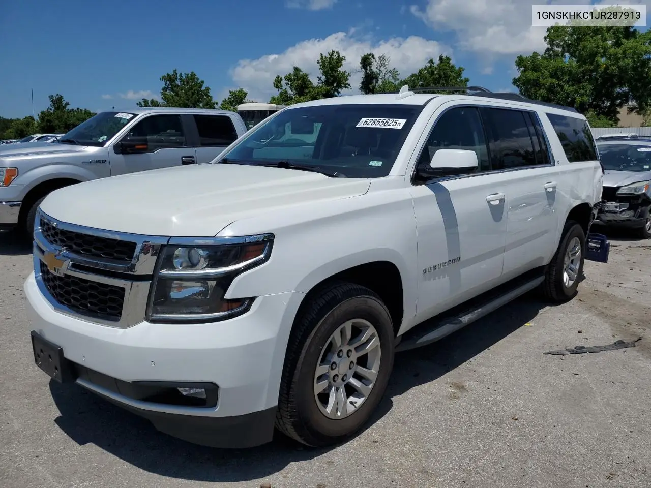 2018 Chevrolet Suburban K1500 Lt VIN: 1GNSKHKC1JR287913 Lot: 62855625