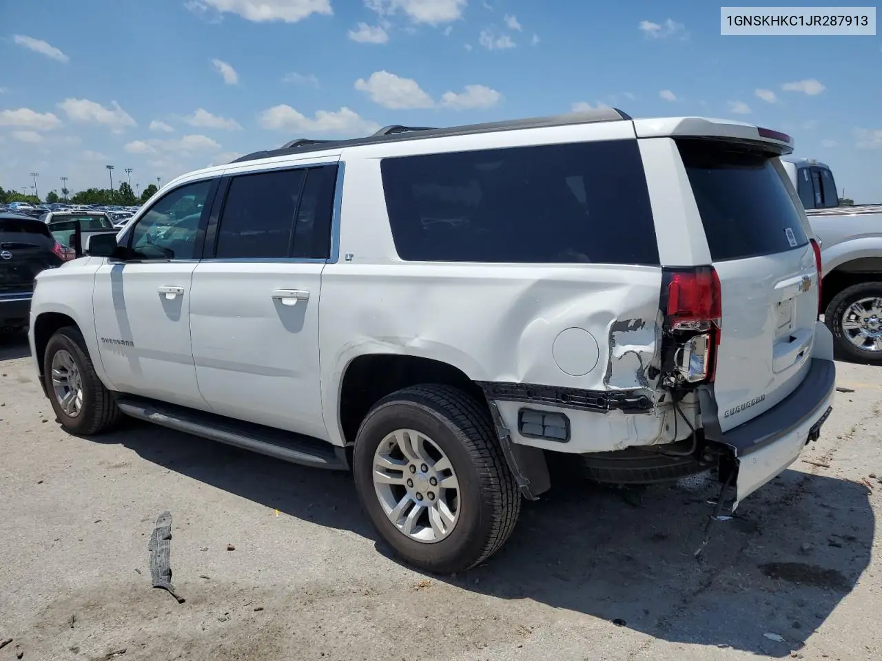 2018 Chevrolet Suburban K1500 Lt VIN: 1GNSKHKC1JR287913 Lot: 62855625