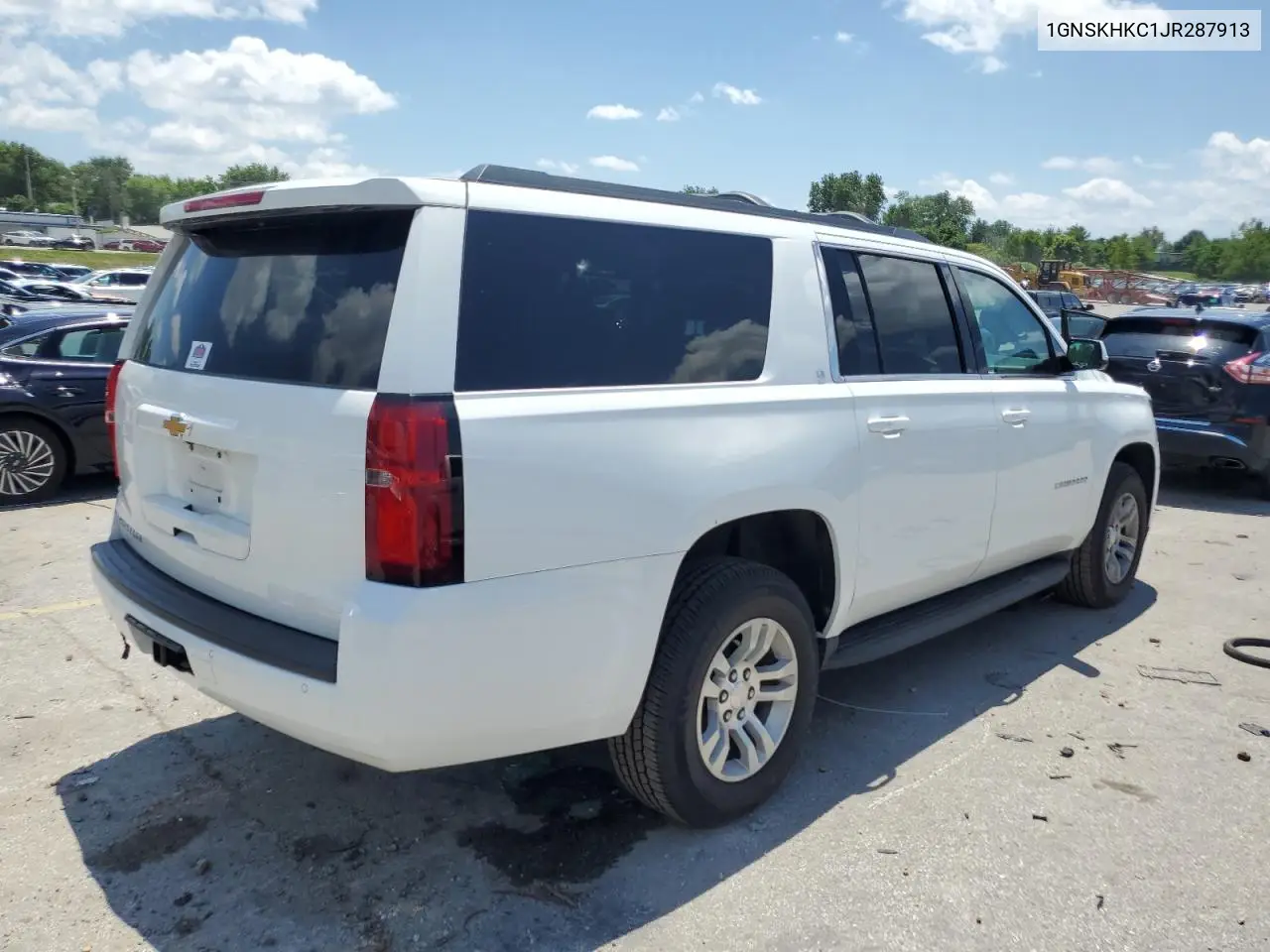 2018 Chevrolet Suburban K1500 Lt VIN: 1GNSKHKC1JR287913 Lot: 62855625
